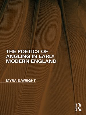 cover image of The Poetics of Angling in Early Modern England